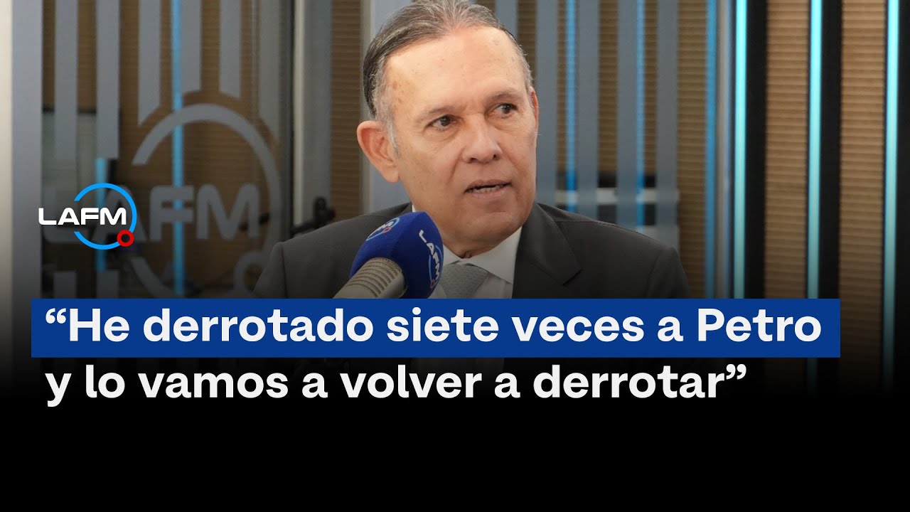 #TribunaRCN Efraín Cepeda lanza su candidatura presidencial con críticas al gobierno de Petro