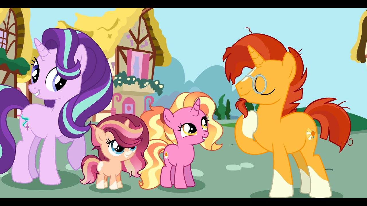 MLP [Next Gen]Starbust Family (SpeedPaint)(Base Edit)