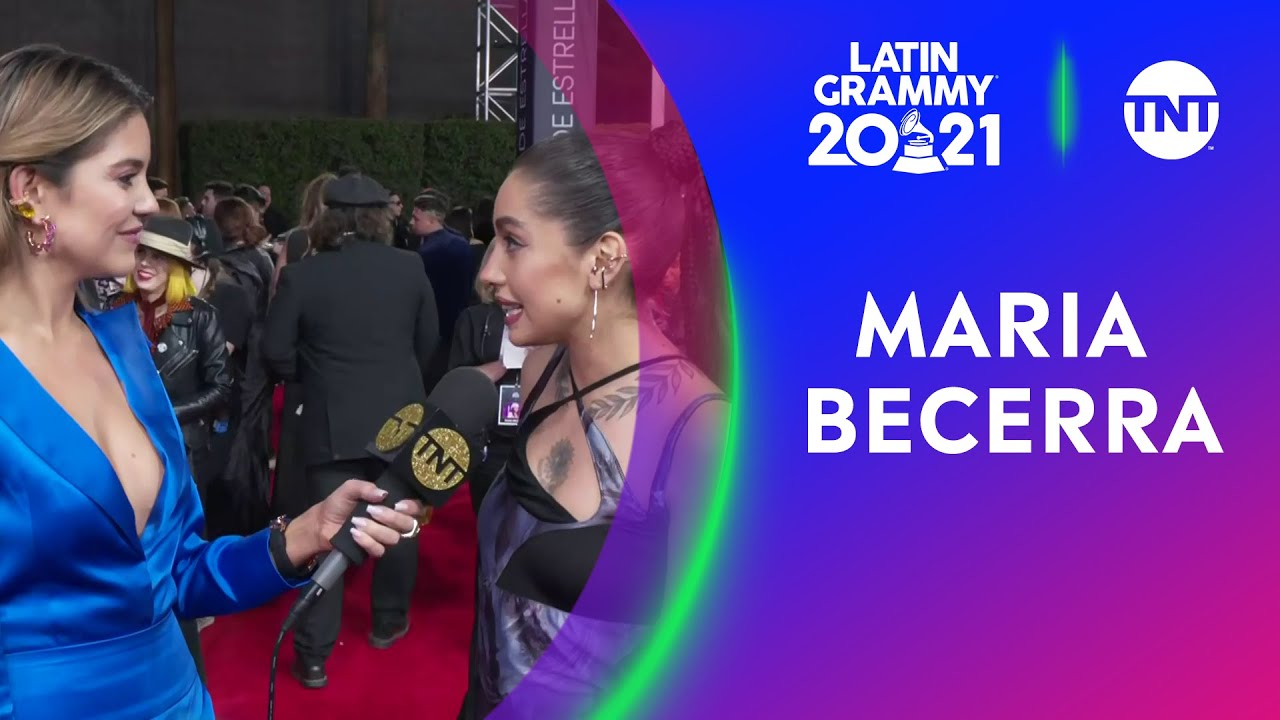 María Becerra en la Alfombra Roja | Latin GRAMMY® 2021