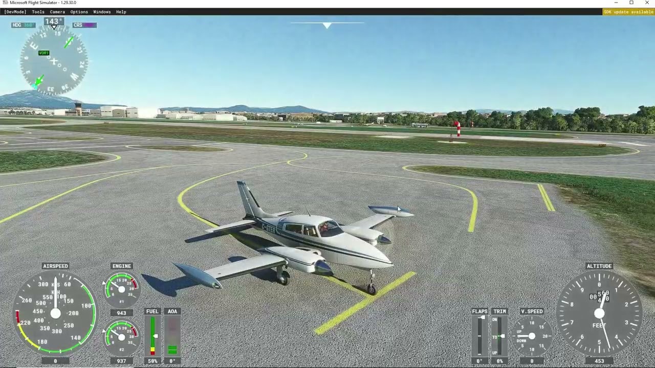 Volando con una CESSNA 310 ! Muy fácil [Flight simulator]
