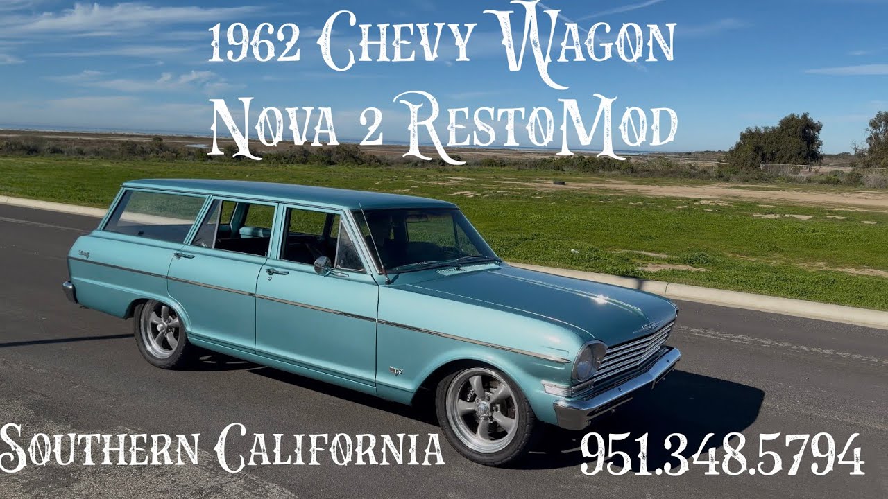 1962 Chevy Nova 2 Station Wagon FOR SALE 951.348.5794