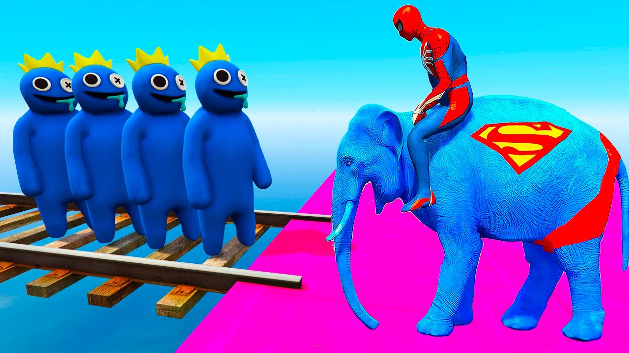 GTA 5 Epic Water Ragdolls Spiderman Jumps (Fails) ep. №2012