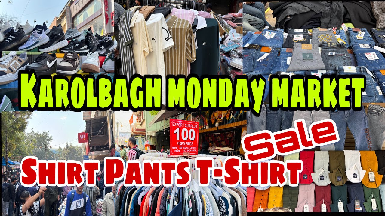 Karol Bagh Monday market Delhi || Summer & winter collection 2026|| Biggest Sale Summer collection 😱