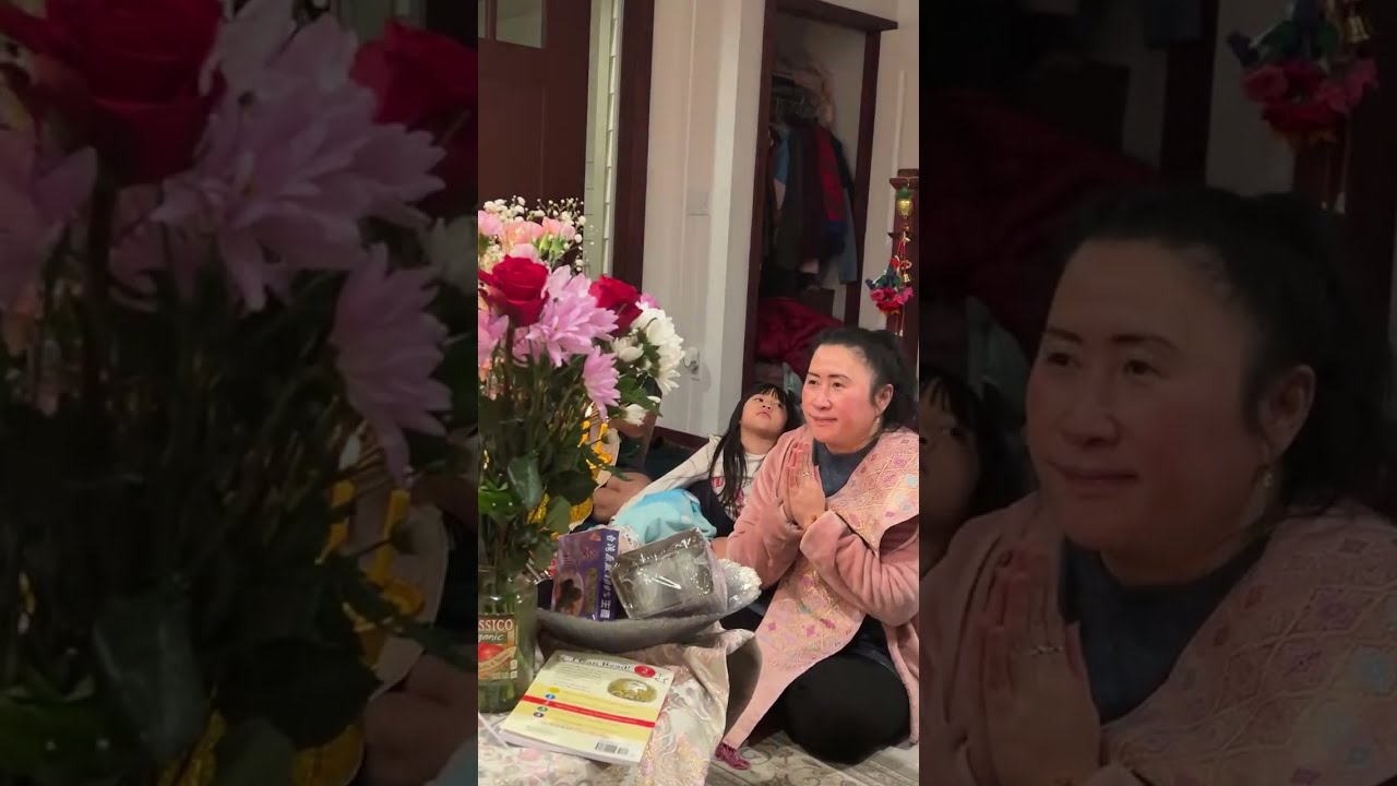 ธรรมะเยียวยาใจ กำลังถ่ายทอดสด! ￼ เจริญพระพุทธมนต์สวดนพเคราะห์ บ้านโยมสุจิตราสหรัฐอเมริกา