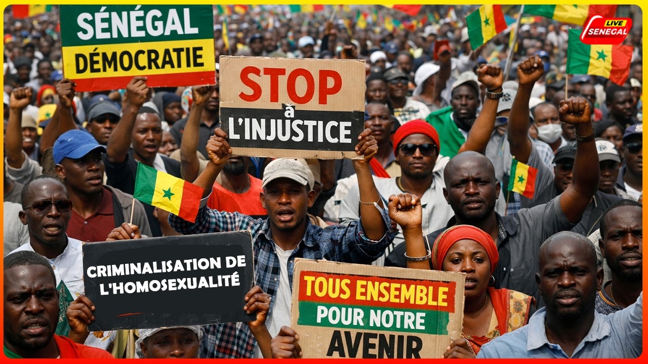 Karim Xrum Xakh et cie Marche Pacifique pour la criminalisation de l'homosexualité