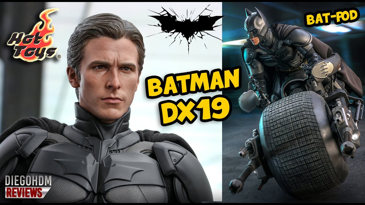 PREVIEW Hot Toys BATMAN DX19 e BAT-POD The Dark Knight Rises / DiegoHDM
