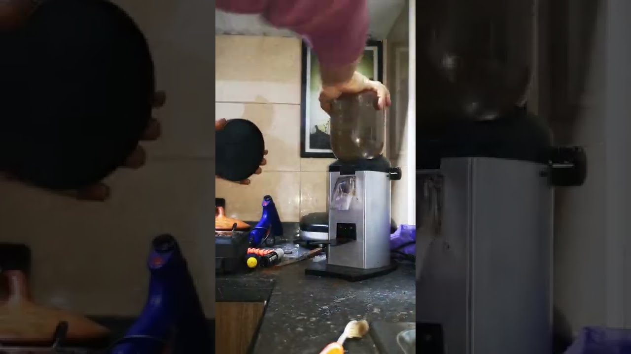 صيانة و تعديل طحان  IBERITAL قبل تسليمها لأي زبون مع تحويل DOSEUR إلى CLASSIQUE