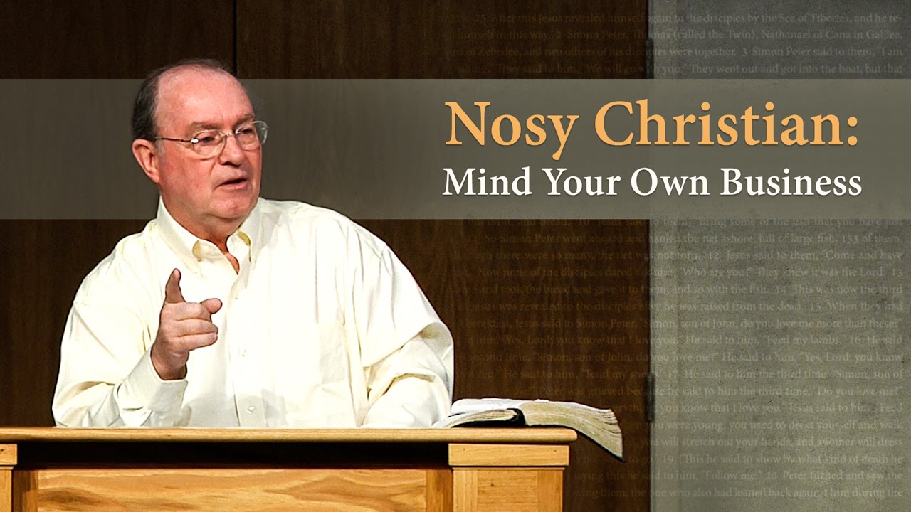 Nosy Christian: Mind Your Own Business - Mack Tomlinson