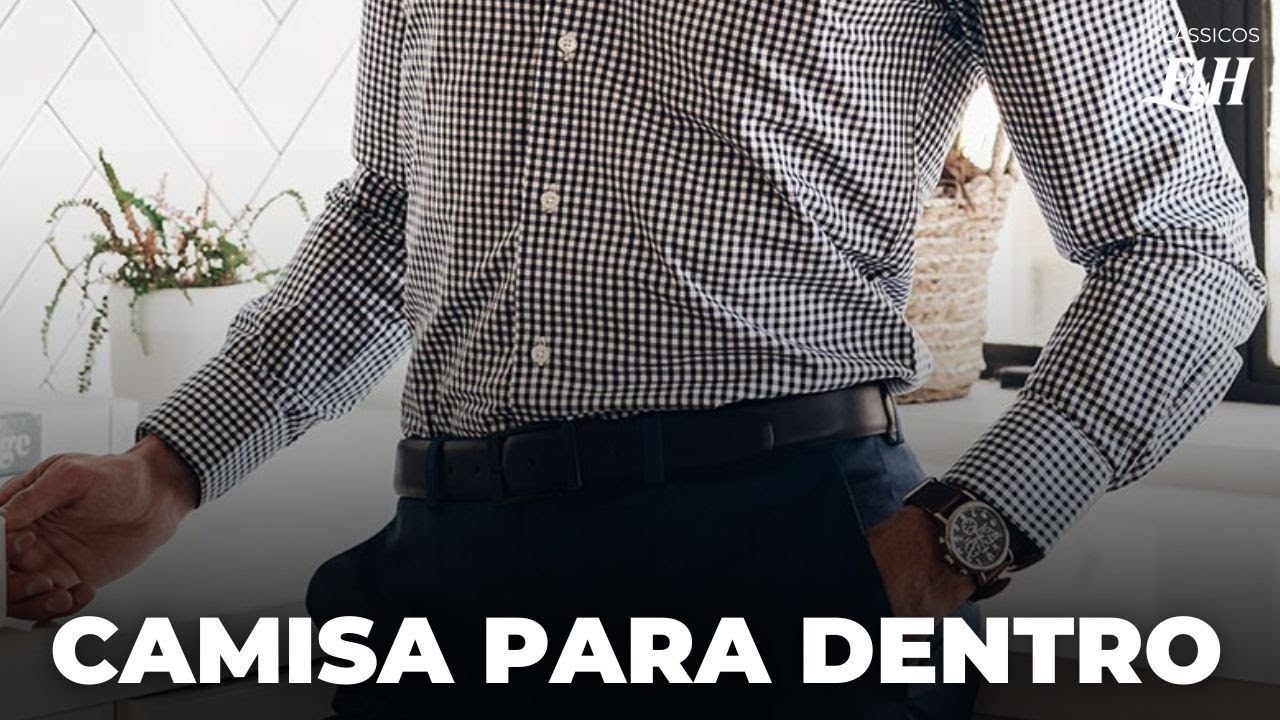 CAMISA SOCIAL: o truque para prender dentro da calça