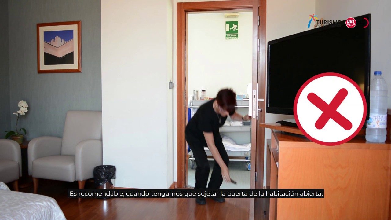 05  Buenas prácticas Camareras de piso  Limpieza de la habitación