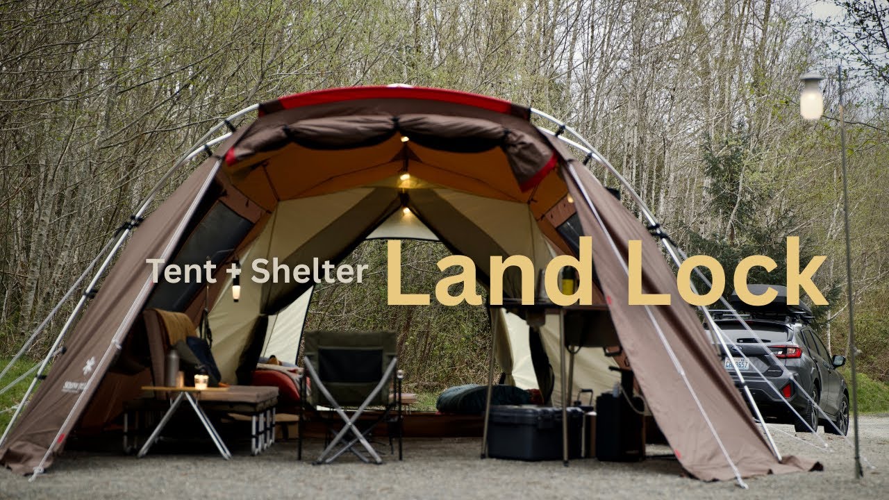 Snow Peak Land Lock Tent Tour | Full Walkthrough & Features