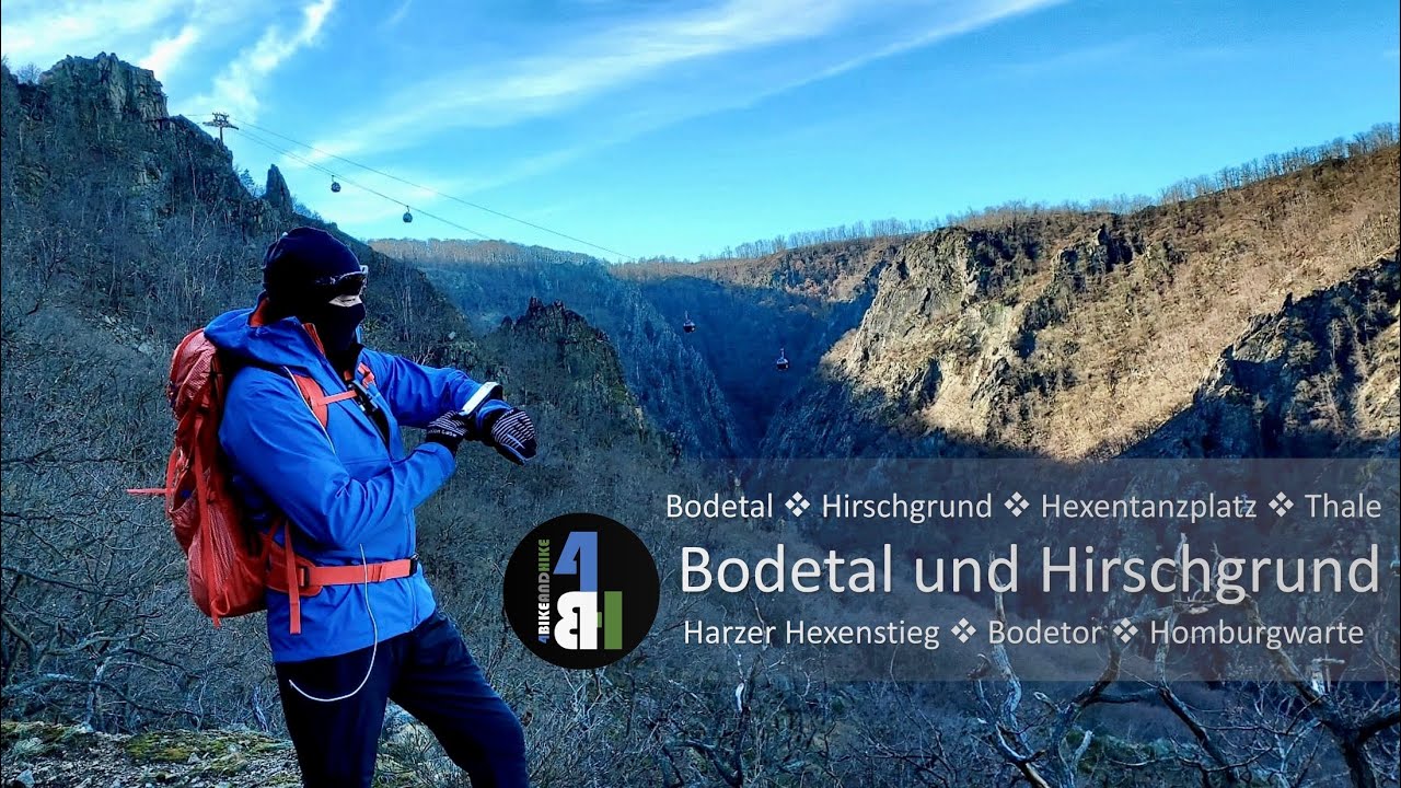 Harz, Rundwanderung, Thale, Bodetal, Hexentanzplatz, Prinzensicht, Hirschgrund, Bode, Walpurgishalle