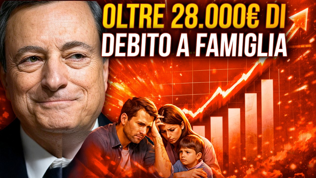 Quello che NON DICONO sul DEBITO delle FAMIGLIE ITALIANE