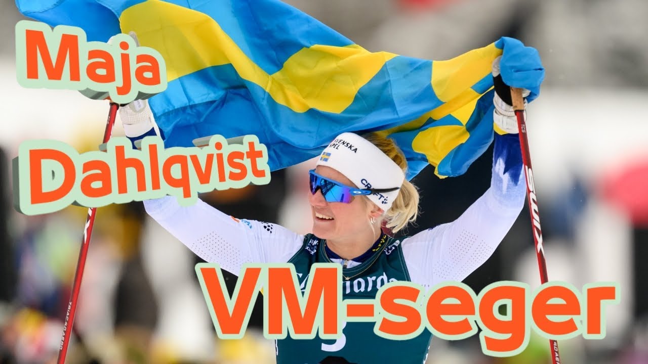 Maja Dahlqvist med f&ouml;rsta v&auml;rldscupsegern sedan 2021.