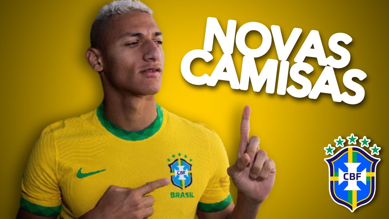 NOVAS camisas da SELE&Ccedil;&Atilde;O BRASILEIRA com a NIKE em 2020