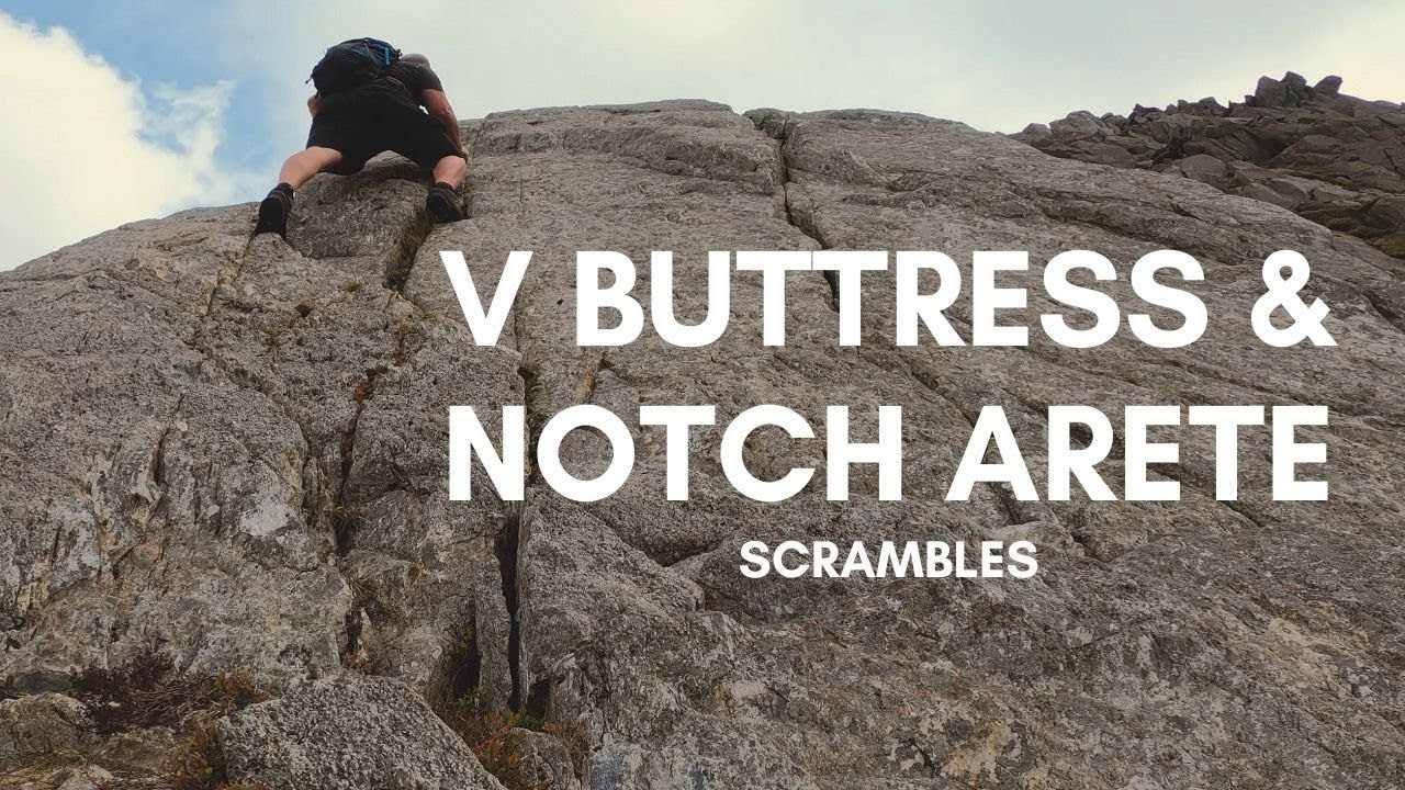 V Buttress & Notch Arete Scrambles on Tryfan