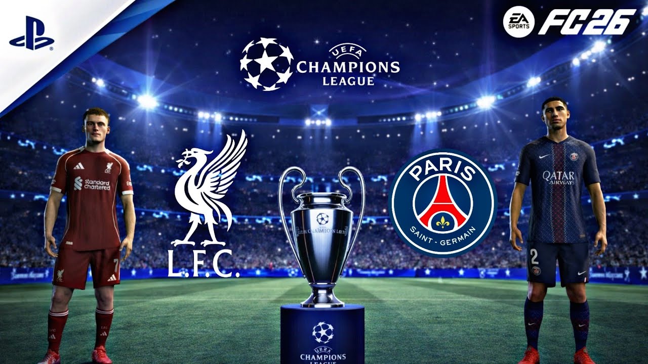 FC 26 - Liverpool vs. PSG - FINAL CHAMPIONS LEAGUE 25/26 - PS5™ PRO [4K60] FULL MATCH