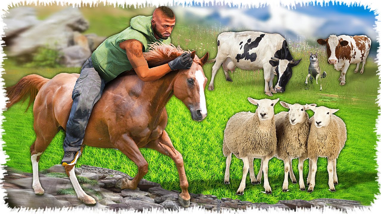 Джонни мал бағу үшін Жылқы сатып алды 🐎 (GTA V)