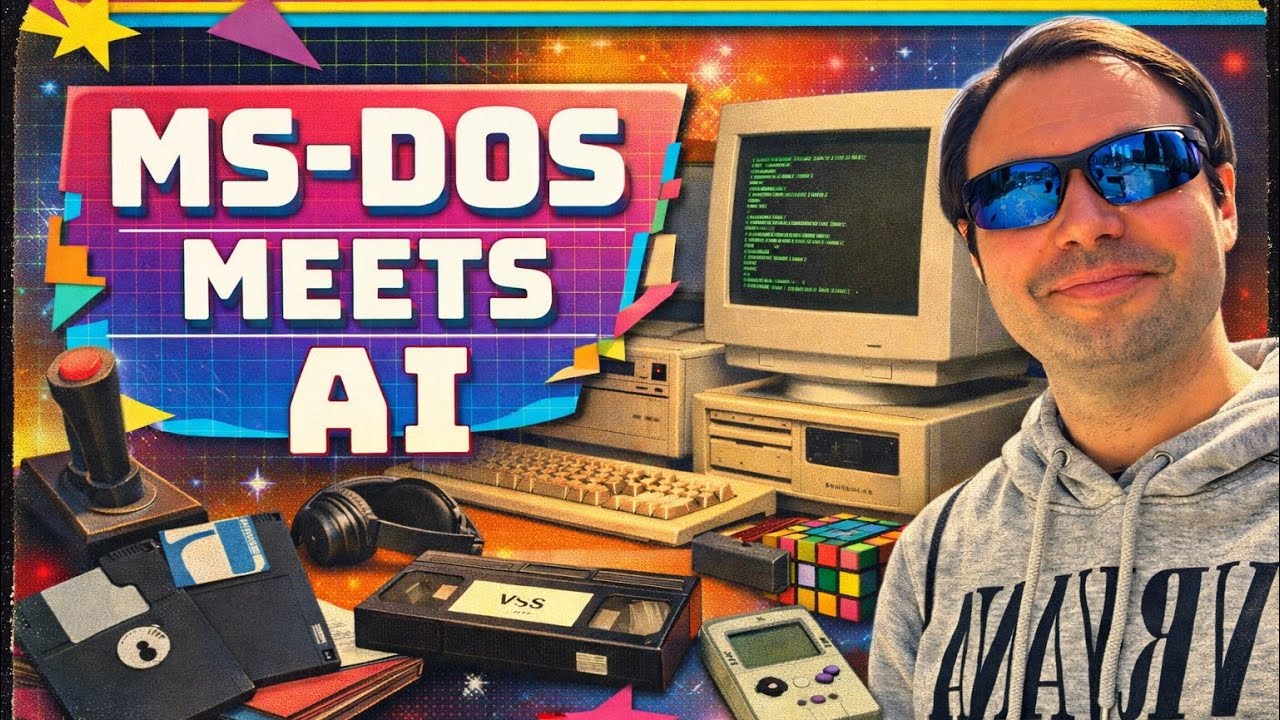Игра под DOS с AI | Ретро-кодинг на C и Python