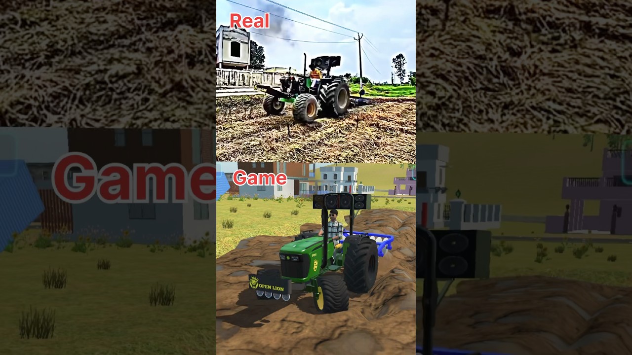 Johndeere power💪 | Indian vehicles gaming | ￼#shots #ytshorts #gaming #johndeere5310 #youtubeshorts