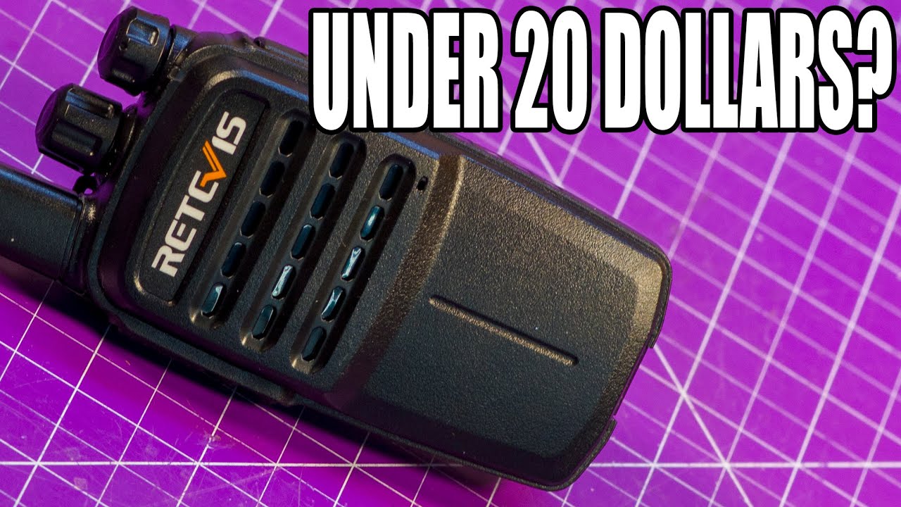 Taking A Look At Some Walkie-Talkies - Retevis RT40B