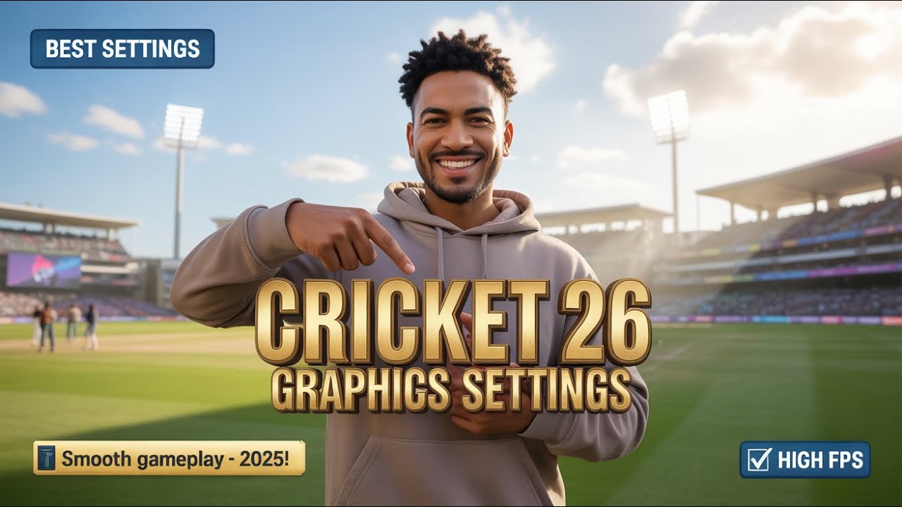Cricket 26 &ndash; Best Graphics Settings for Smooth Gameplay (2025)