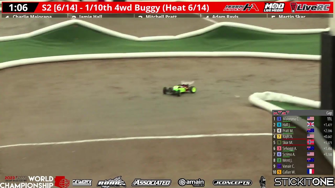 4wd Seeding Rd 1/2 - 1/10 IFMAR WORLDS 2023- Hobby Action Rc Raceway - MOD LIVE MEDIA