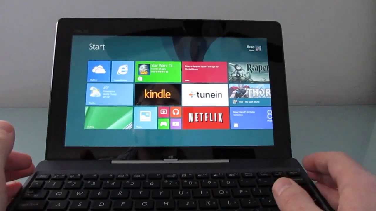 Asus Transformer Book T100 Bay Trail tablet/notebook review