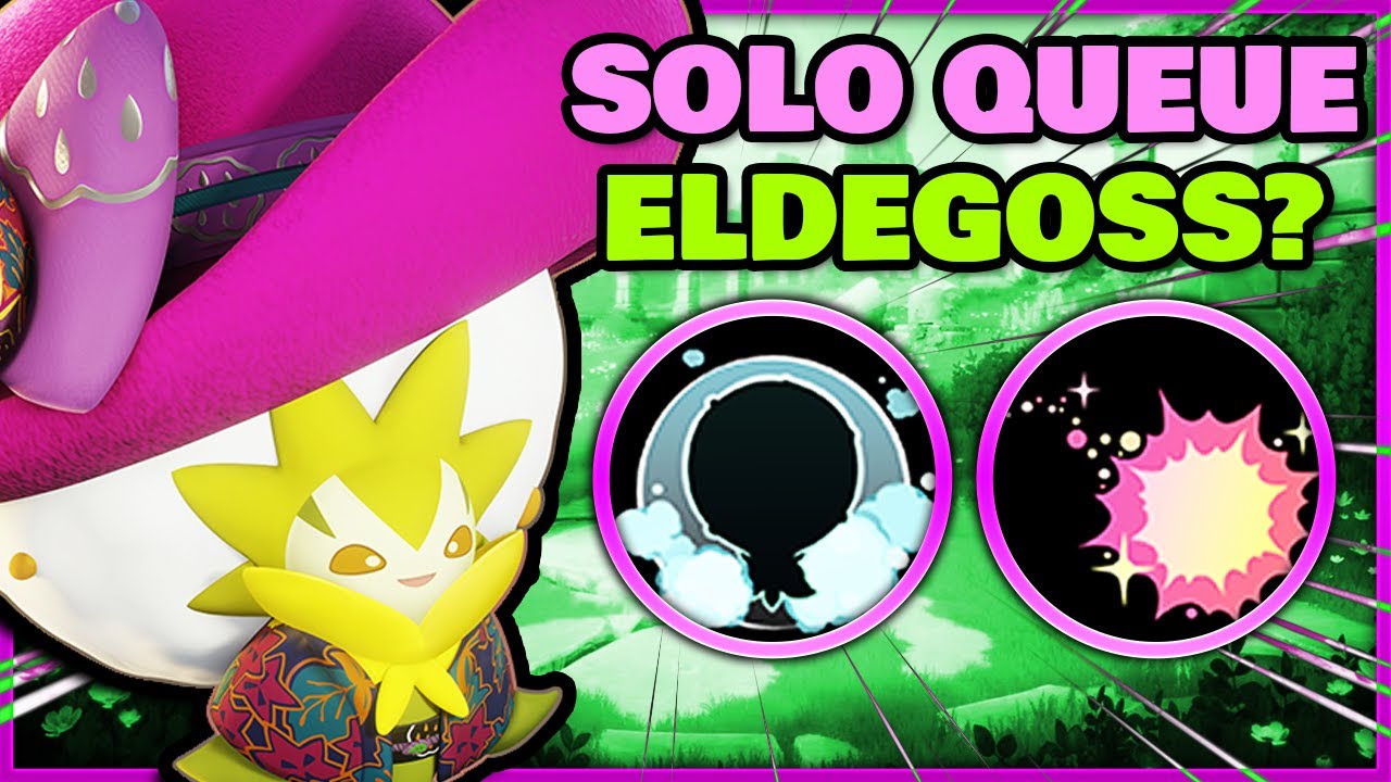 How does a PRO SUPPORT play Eldegoss in SOLO QUEUE? | Pokemon UNITE