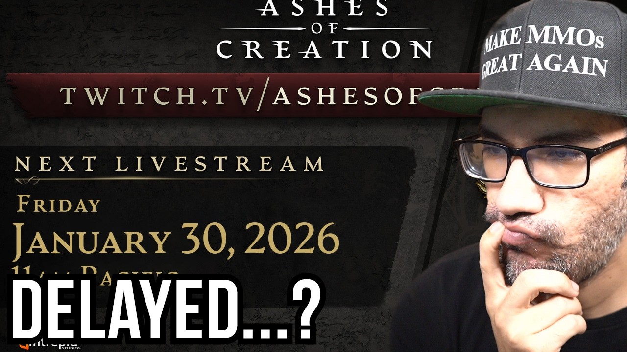 Livestream Delayed... Maybe? Answering New Player Questions | Ashes of Creation