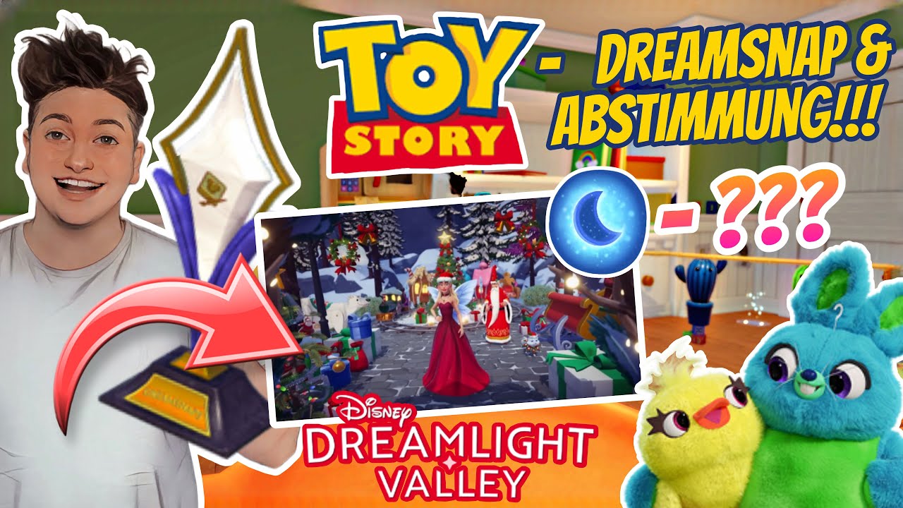 4000 MONDSTEINE GÖNNUNG im NEUEN JAHR??? 😳 | ToyStory Dreamsnaps & Abstimmung | Dreamlight Valley