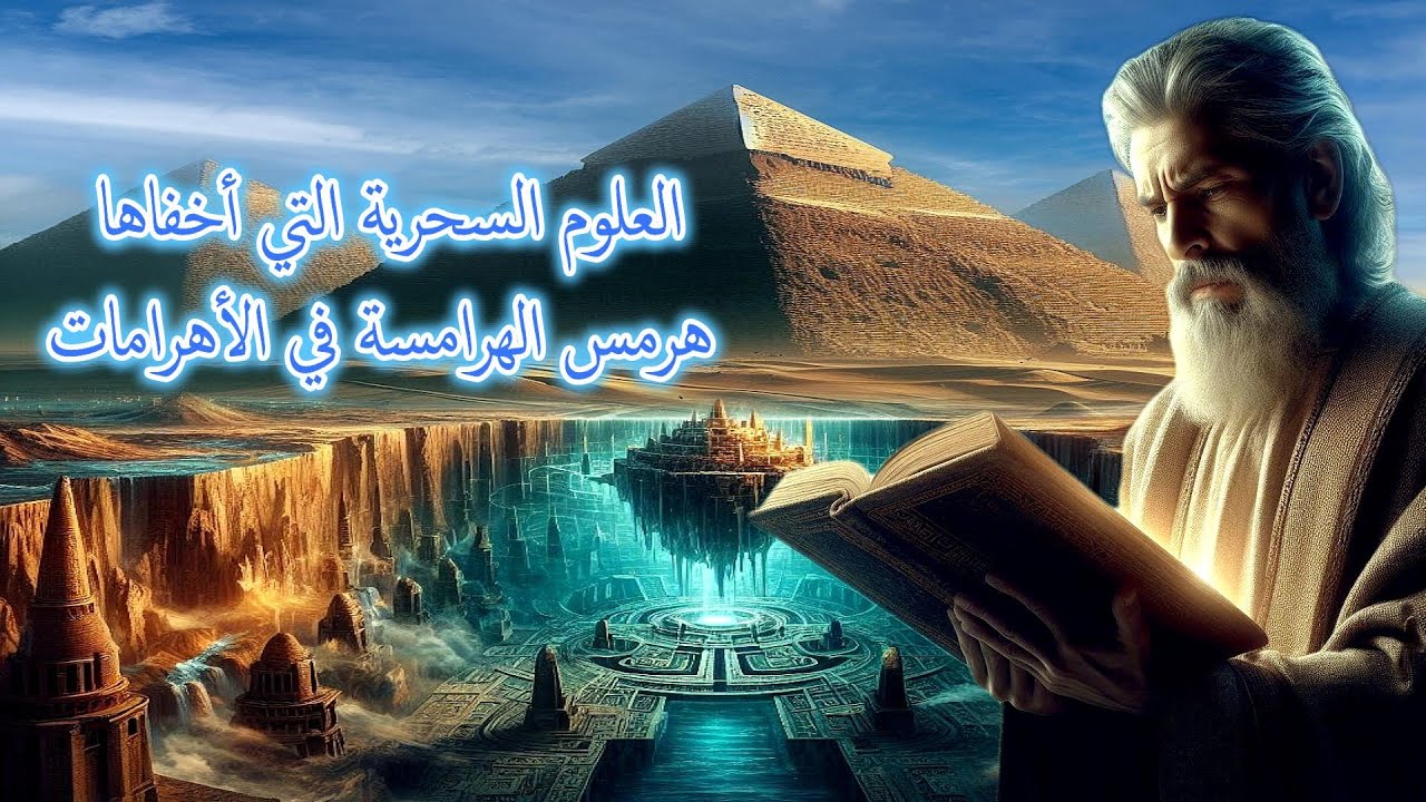 علوم نبي الله إدريس هرمس الهرامسة التي بنيت بها الأهرامات وحضارة أطلنتس قبل الطوفان