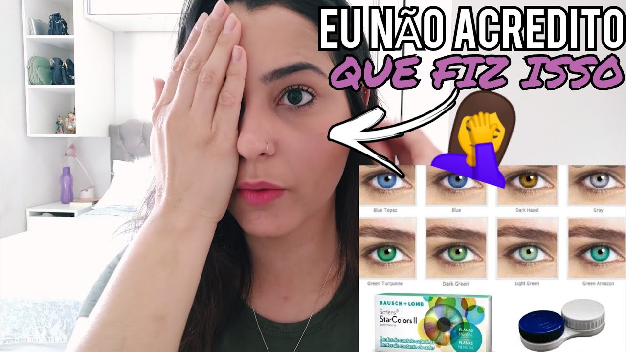 LENTE DE CONTATO COLORIDA PELA PRIMEIRA VEZ | STAR COLOR 2 | CRIS MARIA