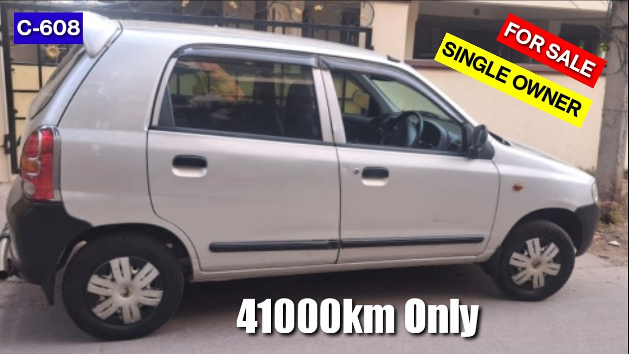 అమ్మకానికి 2011 MARUTI ALTO LXI | 41000km Only | SINGLE OWNER | 8247501777