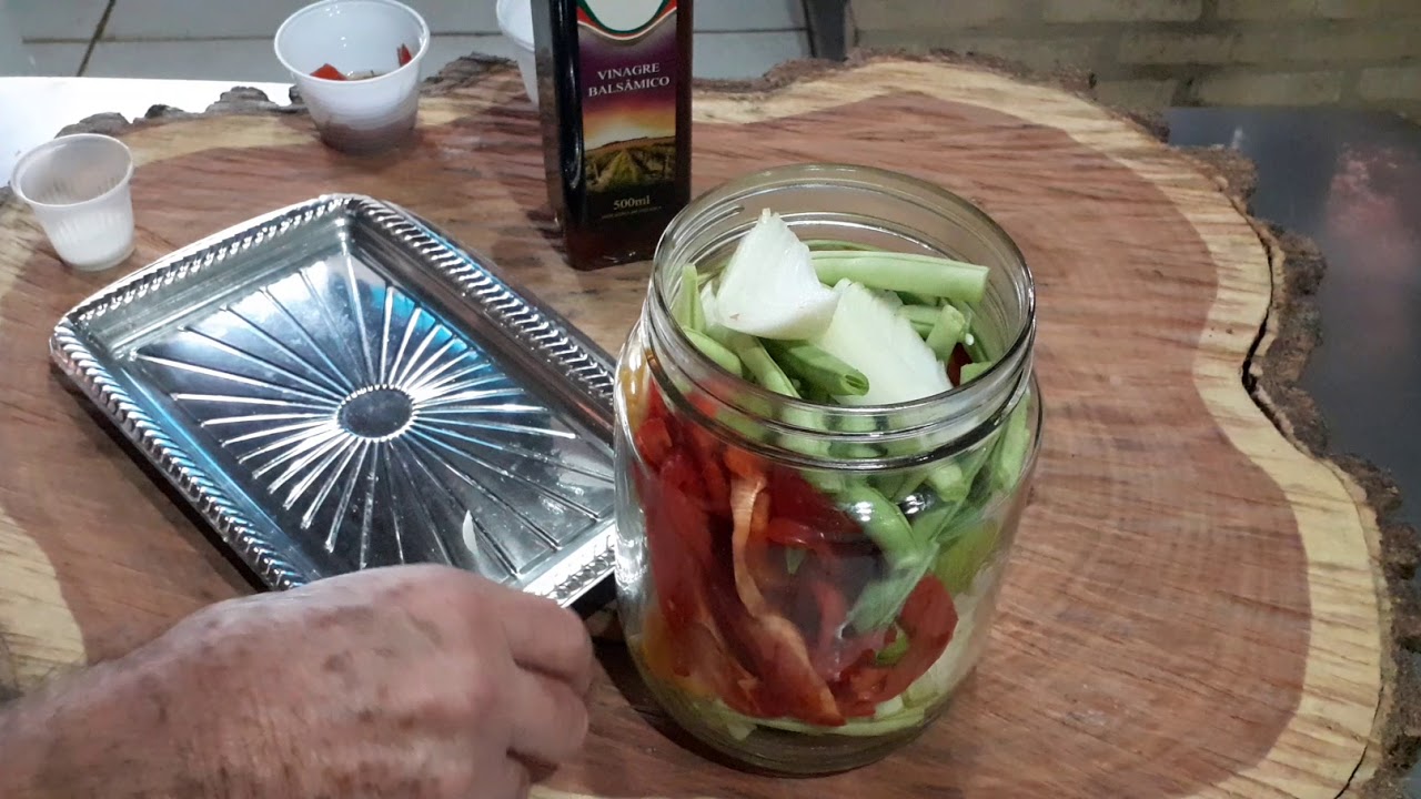 PICLES EM VINAGRE BALSÂMICO