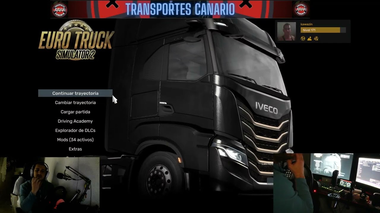 nos fuimo de ruta tamo activo prrr ETS2 (Part 1/9)