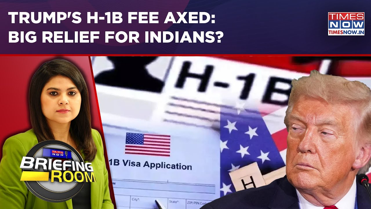 US Court Scraps Trump's $100,000 H-1B Fee Plan: Relief For Indians Or A Setback? | BRIEFING ROOM