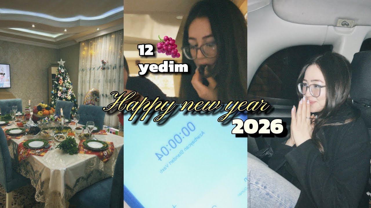 Yeni il günü vlogmas