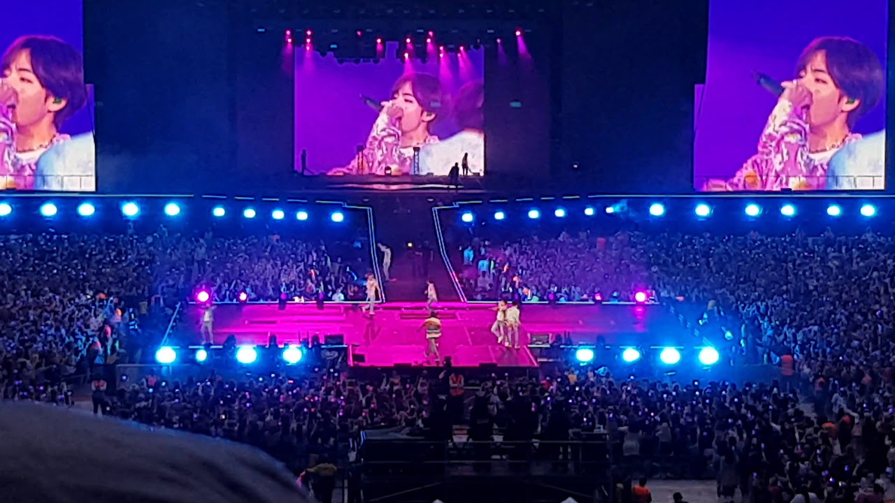 BTS: Wembley Concert - DOPE, 뱁새 (Baepsae), FIRE (Day 2)