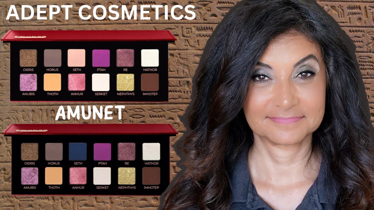 A WONDERFUL gift from a friend - Adept Cosmetics AMUNET palettes