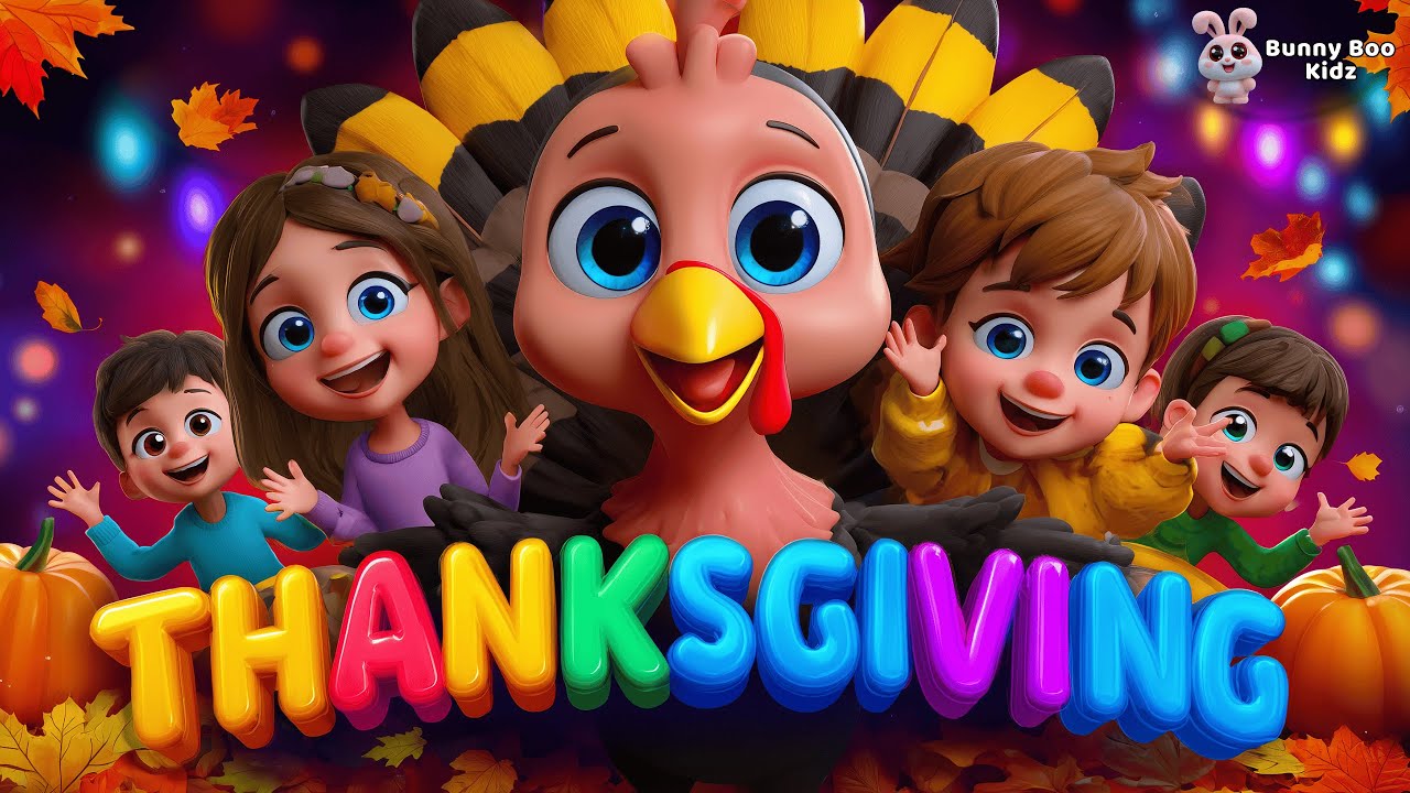 Thanksgiving Turkey Dance Song for Kids | Fun Turkey Dance & Gobble Gobble Moves! 🦃🎶