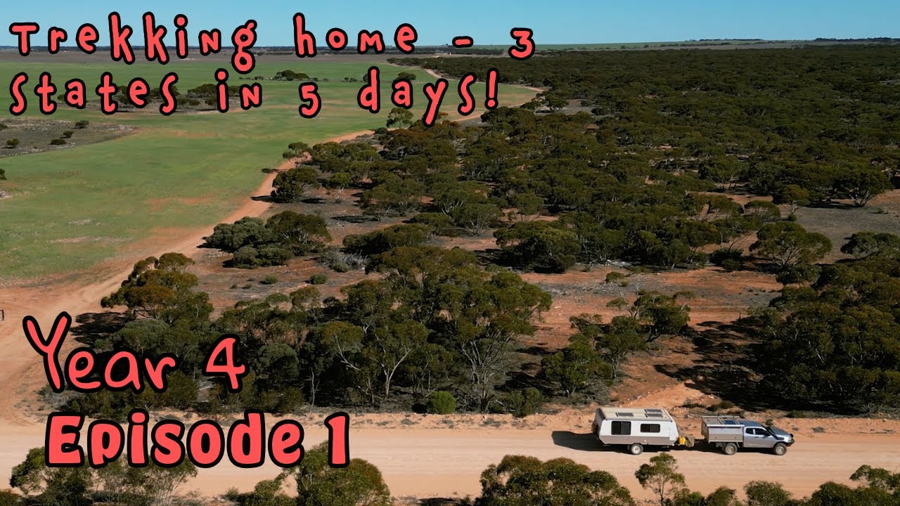 Australian Road Trip | 3 States in 5 Days | Gawler Ranges Road