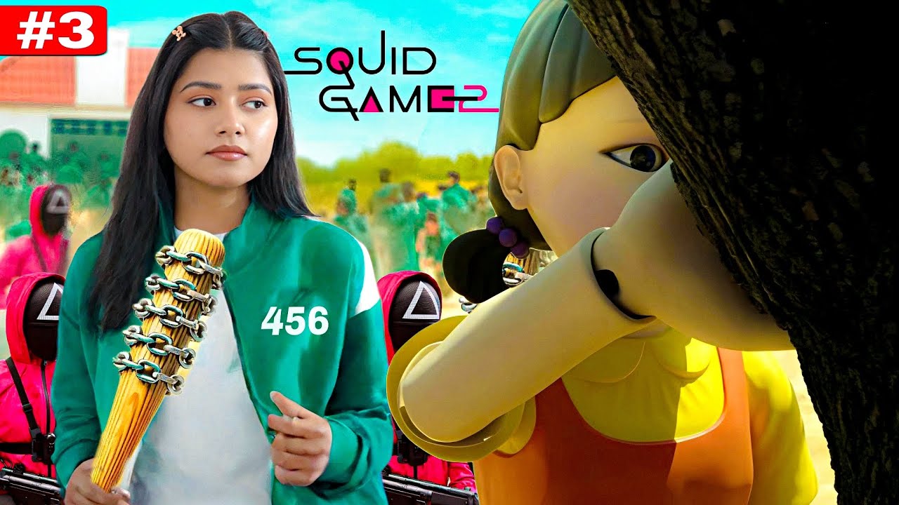 FINALLY I WON IN SQUID GAME #3