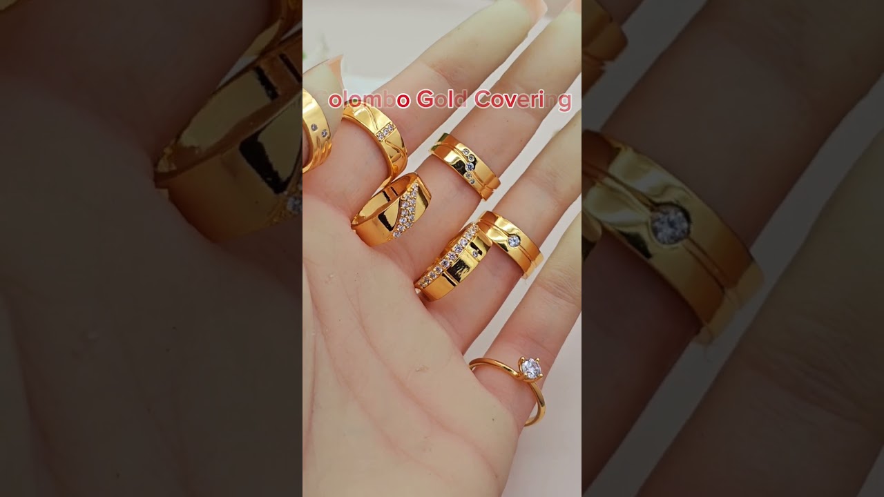 Gold Plated Jewellery from Colombo Gold Covering #jewelry #goldjewelry #popular #viralvideo #ring