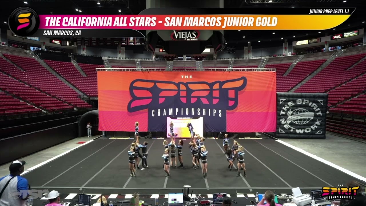 California All Stars – Золотая медаль юниоров Сан-Маркос | Чемпионат Сан-Диего Спирит 2025