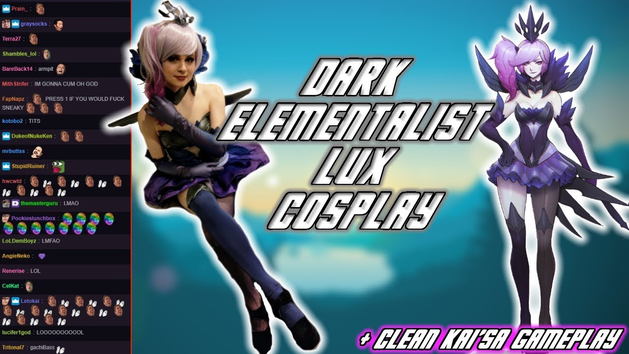C9 Sneaky | Dark Elementalist Lux Cosplay