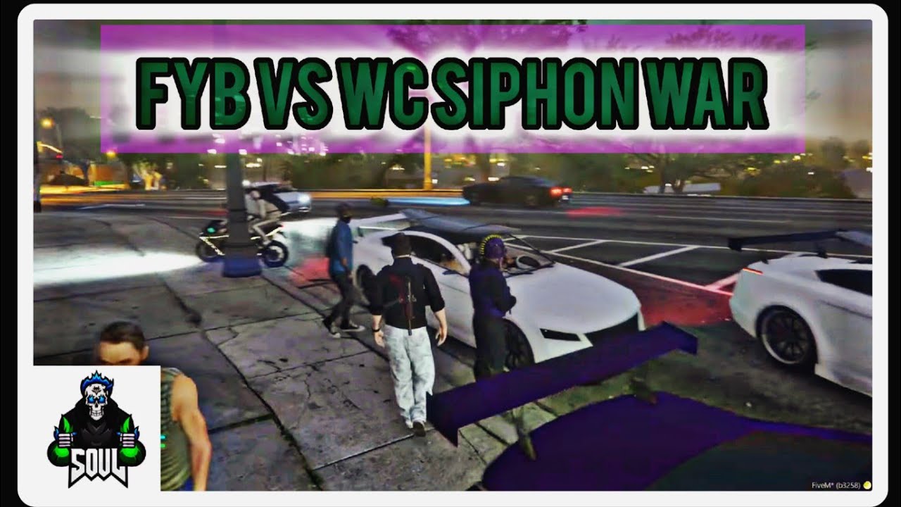 FYB VS WC / SIPHON WAR  / Soul City By Echo RP / #soulcity #gtarpclips #higlights 
