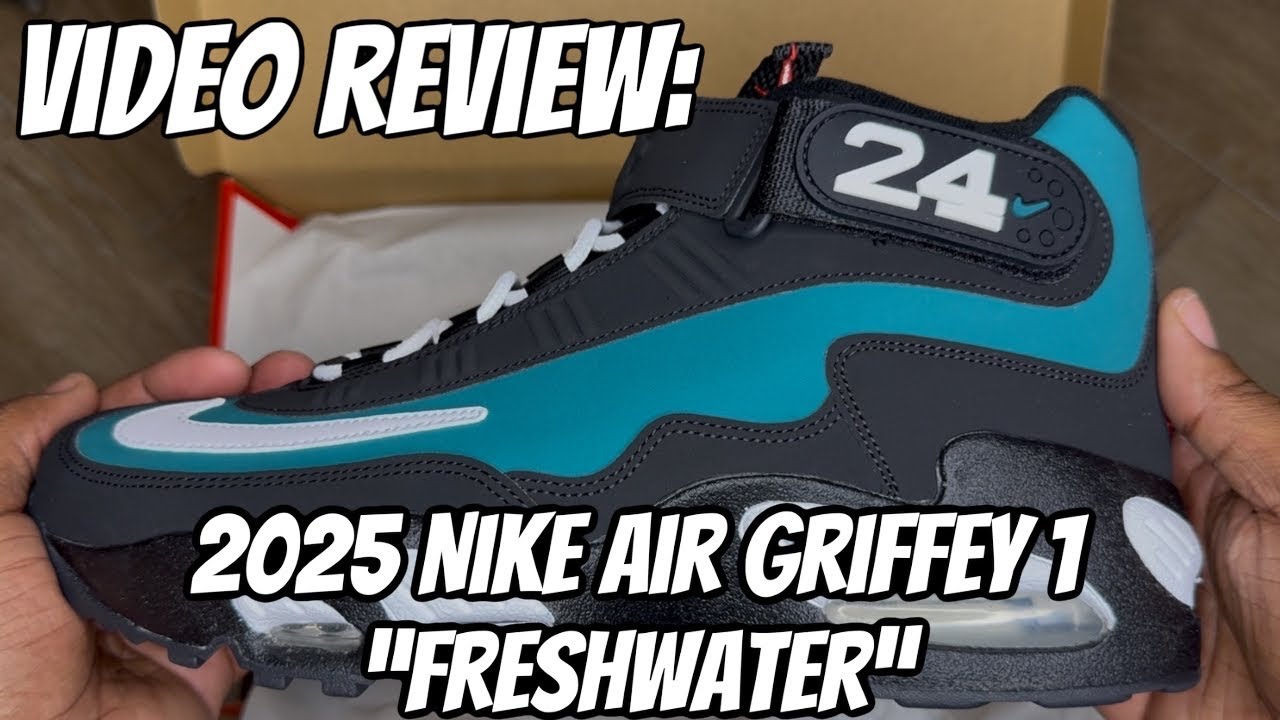 2025 NIKE AIR GRIFFEY MAX 1 “BLACK FRESHWATER” REVIEW! ARE THESE THE BEST RETRO OF 2025? 👀🔥