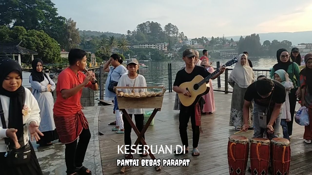KESERUAN DIPANTAI BEBAS PARAPAT KABUPATEN SIMALUNGUN 