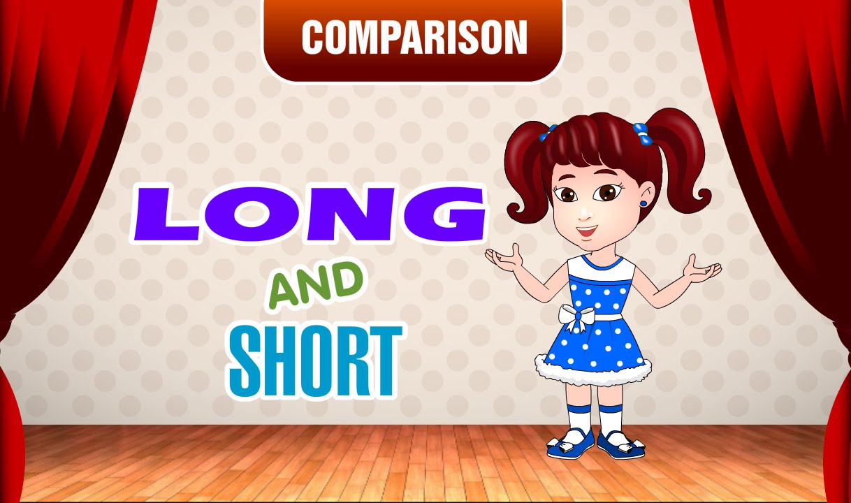 Long and Short | Comparison for Kids | Learn Pre-School Concepts with Siya | Part 3